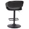 Flash Furniture Black Vinyl Adjustable Height Barstool CH-122070-BKBK-GG - alternate 10